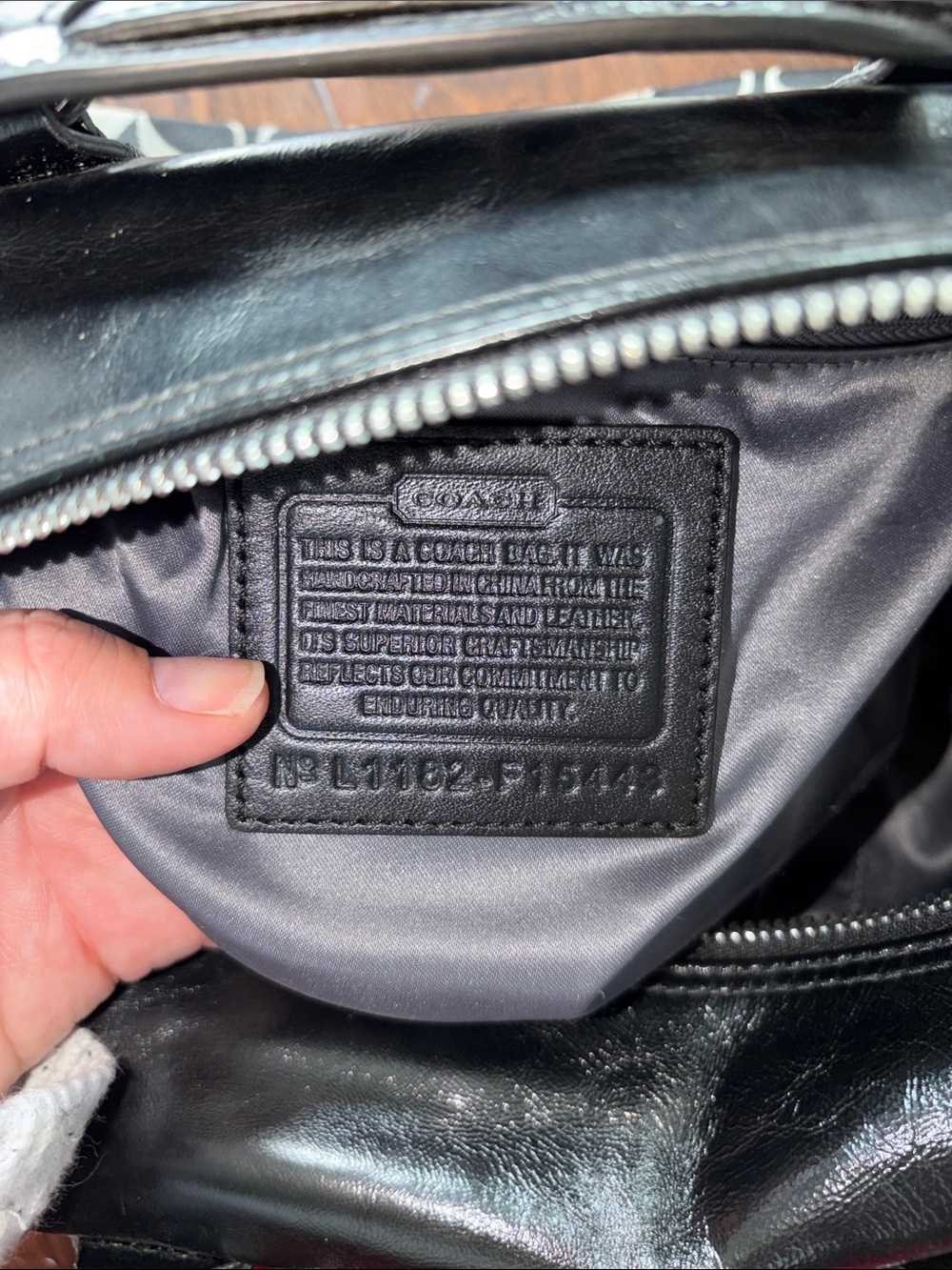 Y2K Coach Ashley Signature Satchel with Top Handle or Shoulder Carry F15443 - Picture 10 of 11